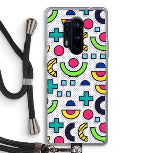8-bit N°6: OnePlus 8 Pro Transparant Hoesje met koord