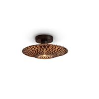 GOOD&MOJO Kalimantan Plafondlamp - Ø30cm - Naturel / Zwart