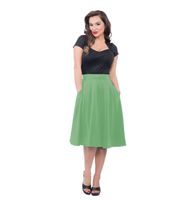 Steady High Waist Thrills Skirt Kelly Green-M