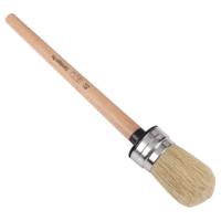 Copenhagen Pro teerkop ronde kwast - maat 40 - wit Chinees varkenshaar - FSC houten steel - 23.129.40