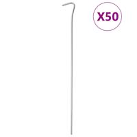 VidaXL Tentharingen 50 st ø4 mm 30 cm gegalvaniseerd staal