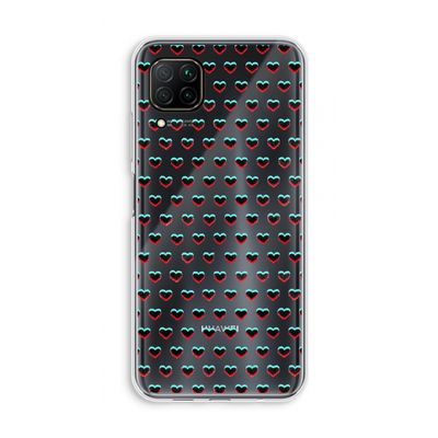 Hartjes: Huawei P40 Lite Transparant Hoesje