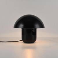 Tafellamp Javera nero - E14-fitting - Zwart - Mushroomlamp - Paddenstoel - IP20 voor binnen - Metaal