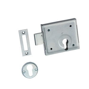 Nemef 99 Oplegslot | DM60mm | slotkast staal verzinkt 88x100mm | staal verzinkte nachtschoot | sluitplaat P 99/12 | DR 1+2+3+4 - 9009911600