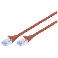 Digitus DK-1532-100/R RJ45 Netwerkkabel, patchkabel CAT 5, CAT 5e SF/UTP 10 m Rood PVC-mantel, Afgeschermd (dubbel), Meerdradig 1 stuk(s) - thumbnail