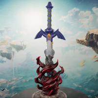 The Legend of Zelda: Tears of the Kingdom Resin Statue - Decayed Master Sword (First 4 Figures)