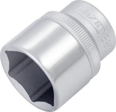 HAZET Dopsleutel 880-22 · 3/8 inch (10 mm) vierkant hol · Buiten-zeskant-tractieprofiel · SW 22 mm