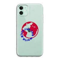 Run The World: iPhone 11 Transparant Hoesje