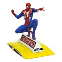Spider-Man 2018 Marvel Video Game Gallery PVC Statue Spider-Man on Taxi 23 cm - thumbnail