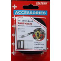 FASTECH® 671-330-Mod Klittenband Om te bundelen Haak- en lusdeel (l x b) 1 m x 25 mm Zwart 1 m