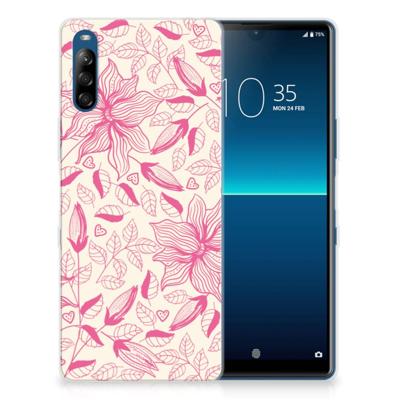 Sony Xperia L4 | TPU Case | Pink Flowers