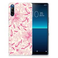 Sony Xperia L4 | TPU Case | Pink Flowers