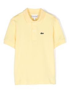 Lacoste Kids polo à logo brodé - Jaune