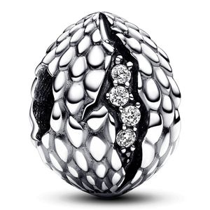 Pandora 792962C01 Bedel Game of Thrones Sparkling Dragon Egg zilver-zirconia wit