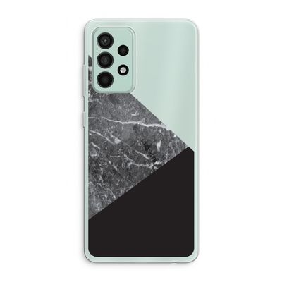 Combinatie marmer: Samsung Galaxy A52s 5G Transparant Hoesje