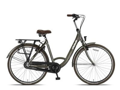 Crown Rio Plus 28 Inch 53 cm Dames 3V V Brakes Grijsbruin