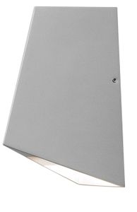 Imola wandlamp PowerLED grijs gelakt aluminium 2 x 3W 17cm 7928-310