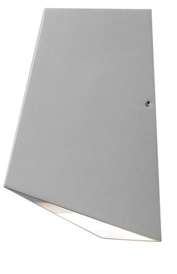 Imola wandlamp PowerLED grijs gelakt aluminium 2 x 3W 17cm 7928-310