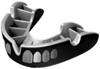 Opro 790017 Silver Superior Fit Grillz Mouthguard - Black-Silver - SR