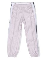 Palm Angels Kids pantalon de jogging à bandes contrastantes - Rose