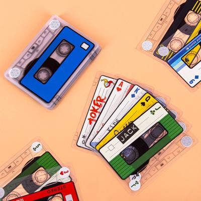 Cassettebandjes kaartspel