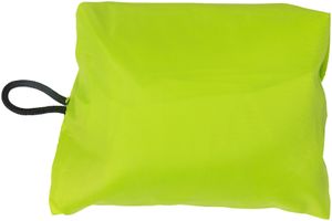Basil keep dry and clean - regenhoes - horizontaal - neon geel