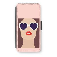 Red lips: iPhone 7 Flip Hoesje