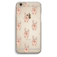 Rock: iPhone 6 / 6S Transparant Hoesje