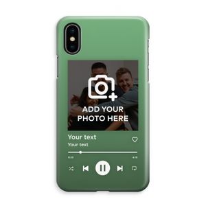 Music Player: iPhone XS Max Volledig Geprint Hoesje