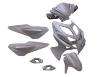 Edge Plaatset 9-delig yamaha aerox-r vanaf bouwjaar 2014 - mat grijs