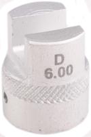 Bikeservice adapter adapter bst aluminum 6mm f bs5502