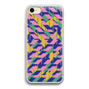 Skew Blush 1: iPhone 7 Transparant Hoesje