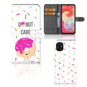 Samsung Galaxy A04e Book Cover Donut Roze