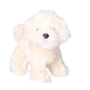 Hermann Teddy Knuffeldier hond Maltezer - pluche - knuffels - 23 cm