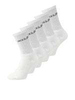 Jack - Jones Jacregen Tennis Sock 5 Pack Noos Sokken White White
