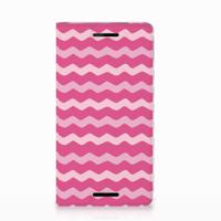 Nokia 2.1 2018 | Hoesje met Magneet | Waves Pink