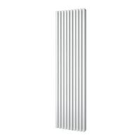 Plieger Siena designradiator verticaal dubbel 1800x462mm 1564W wit 7253144 - thumbnail