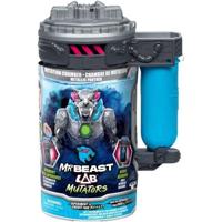Figurina Mutators Panthere Translucent Mutation Chamber - MR Beast LAB - Esegui un esperimento per creare la tua creatura