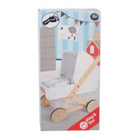 Small Foot houten poppenwagen little button Small Foot houten poppenwagen little button