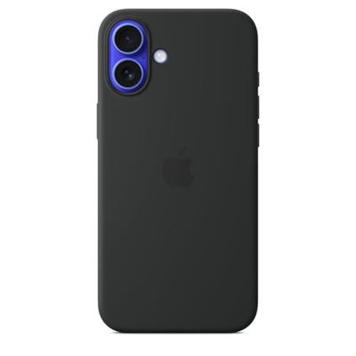 APPLE iPhone 16 Plus - Siliconen hoesje met MagSafe - Zwart