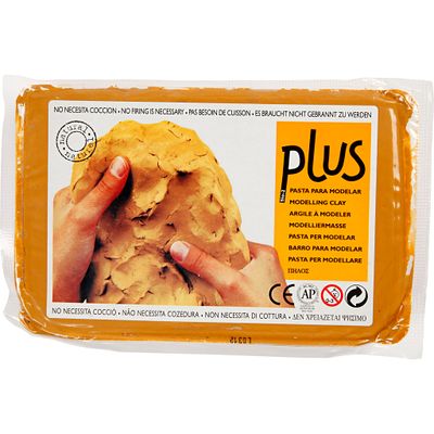 Creativ Company Zelfhardende klei, currykleur, 1000 gr
