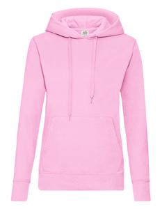 Fruit Of The Loom F409 Ladies´ Classic Hooded Sweat - Light Pink - XXL