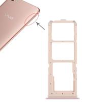 2 x SIM-kaart lade + micro SD-kaart lade voor vivo Y71 (Rose Gold)