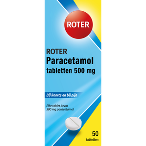 Roter Paracetamol Tabletten 500mg 50st