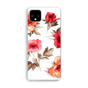 Roosjes: Pixel 4 XL Transparant Hoesje