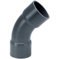 Europond PVC Bocht 45° Lijmverbinding 50mm - Ideaal voor Watercirculatie in Vijvers en Zwembaden