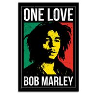 Ingelijste Poster Bob Marley One Love 61x91.5cm - thumbnail