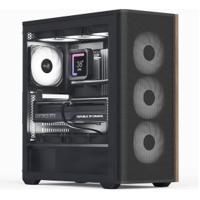 Aerocool D501A Midi Tower Zwart