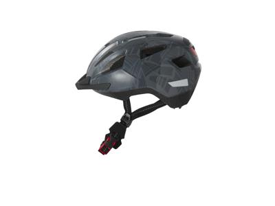 CRIVIT Kinder fietshelm (maat s grijs)