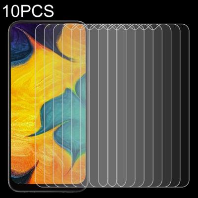 10 stuks 0.26 mm 9u 2.5 D getemperd glas film voor Galaxy A30